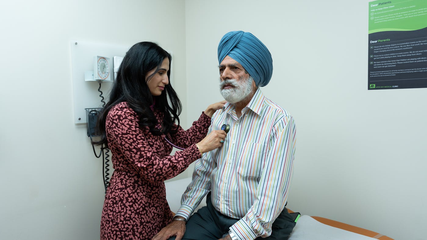 Senior health consultation and assessment