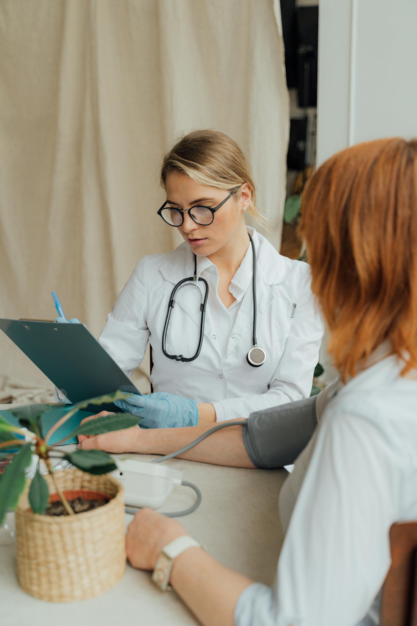 Women's health checkup and consultation