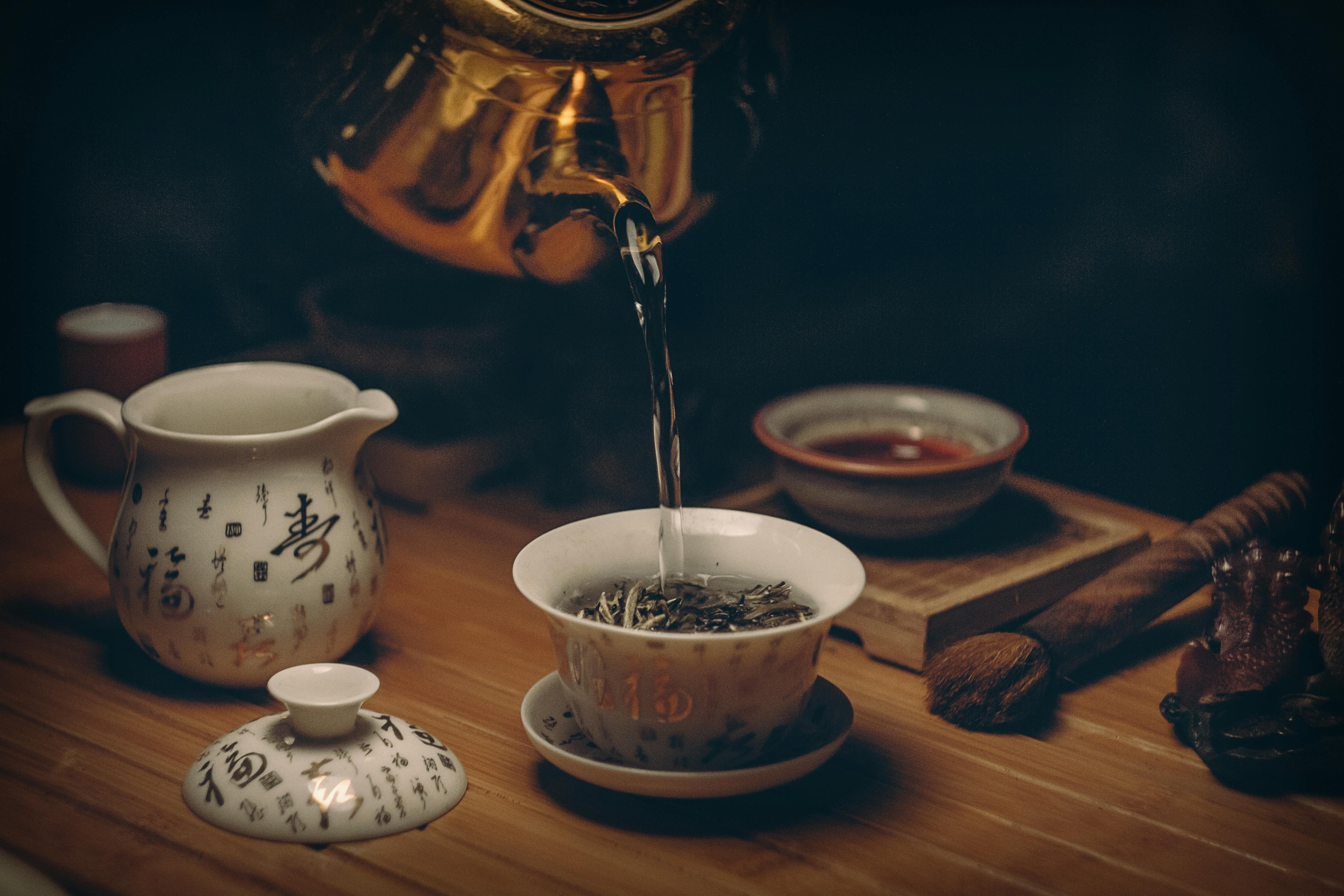 Herbal tea and teaware